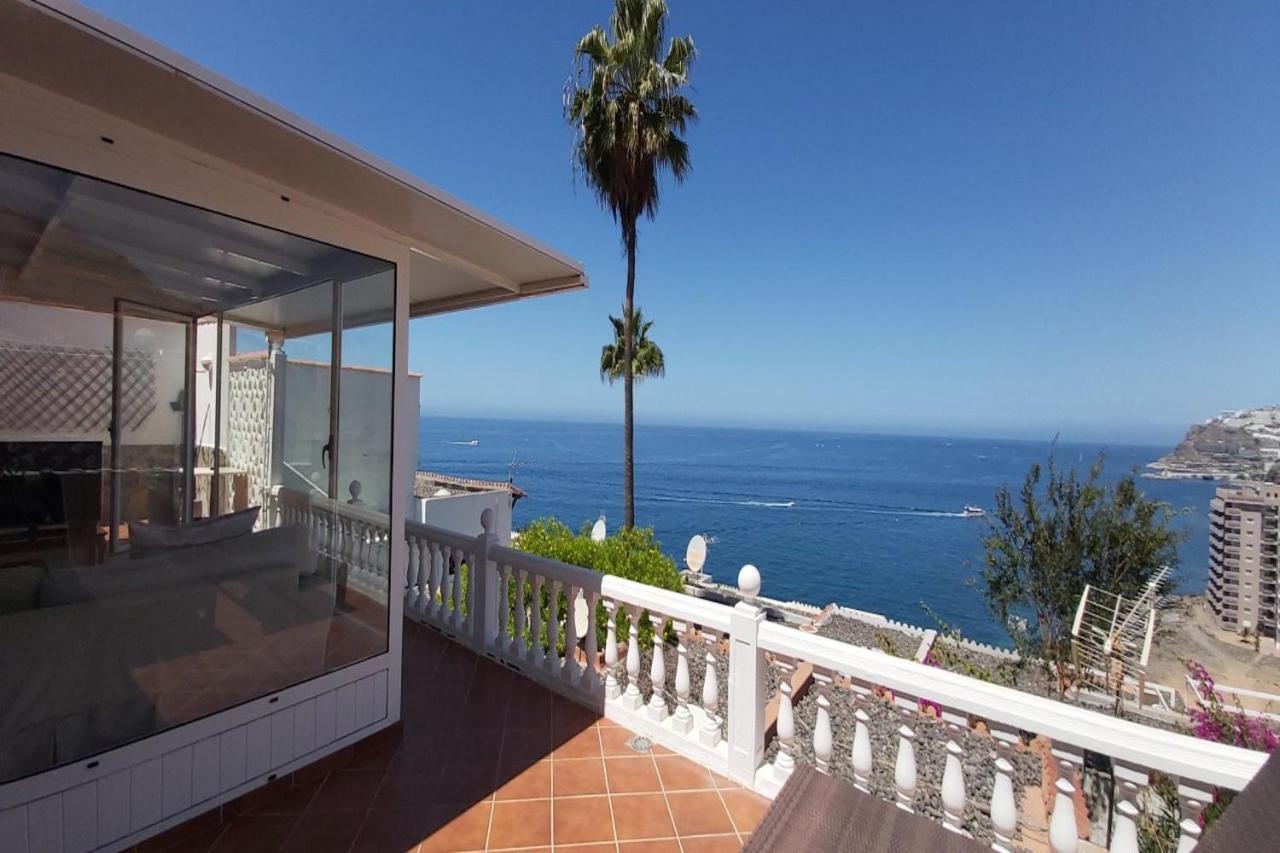 Sunset Balcony With Ocean Views Villa Mogán Dış mekan fotoğraf