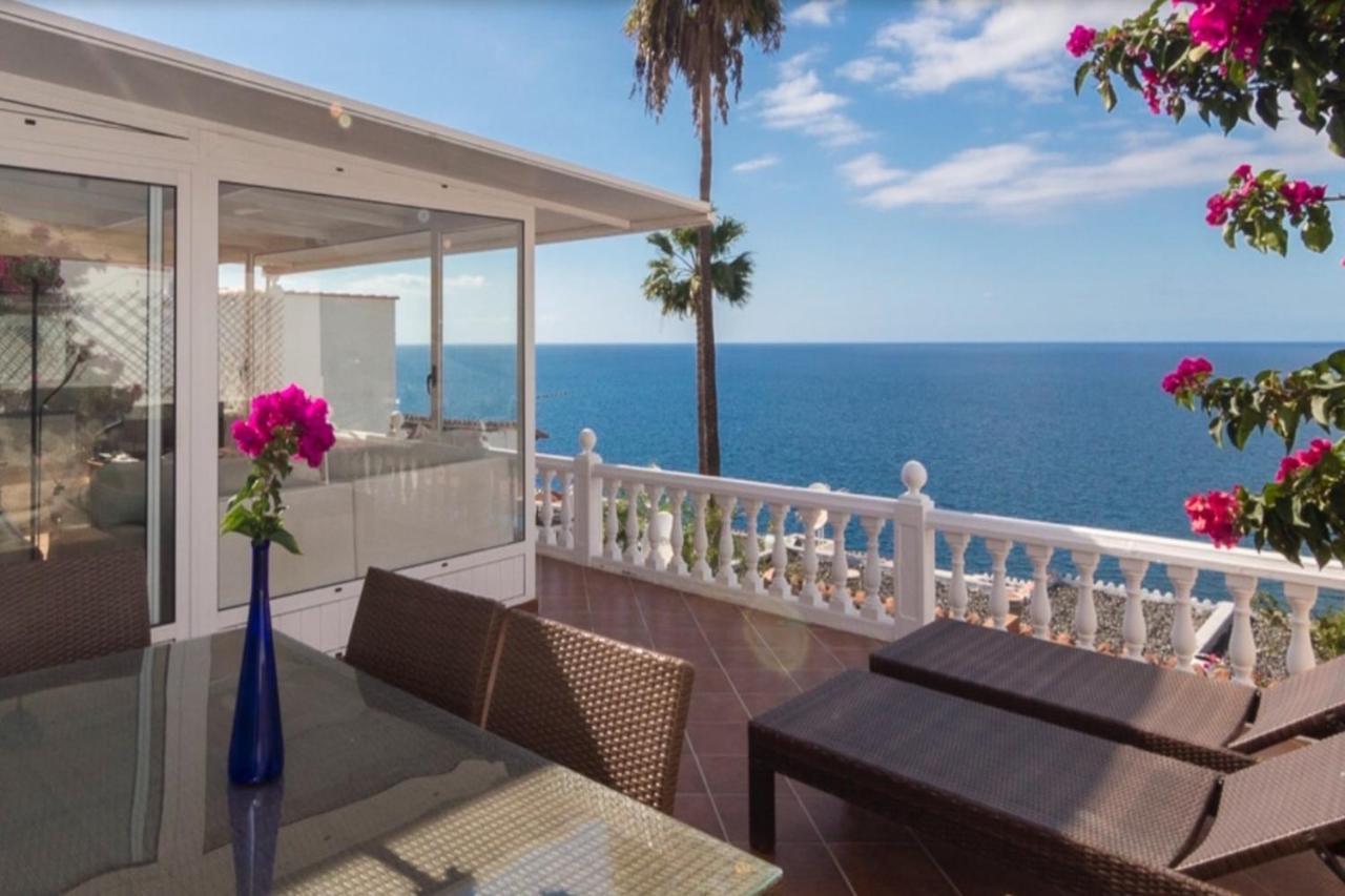 Sunset Balcony With Ocean Views Villa Mogán Dış mekan fotoğraf